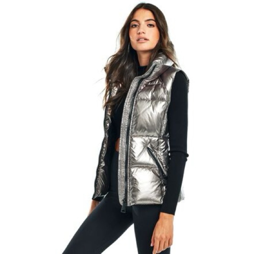 SAM. Freedom vest in Gunmetal metallic size Small S